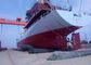 重量物運搬海洋のゴム製 エアバッグを進水させる性質の船