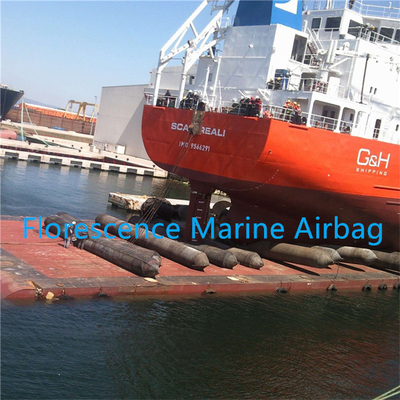 船の進水のローラーのエアバッグの海洋のゴム製 エアバッグの海洋海難救助の空輸袋